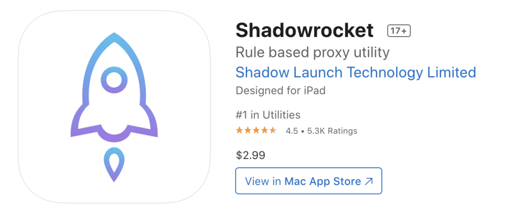 Shadowrocket美区小火箭共享id免费分享,2022最新免费小火箭已购账号分享-主机参考